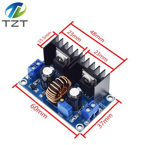 1 piezas XL4016 PWM ajustable 4-36 V a 1,25-36 V a de módulo. 8A 200 W DC-DC paso Buck convertidor de fuente de alimentación ► Foto 1/6