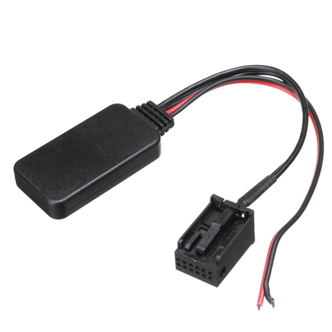 Módulo Bluetooth inalámbrico de 12 pines para coche, adaptador de música, receptor auxiliar estéreo, Cable de Audio auxiliar para Ford para Focus Mk2 Mk3 para Fies ► Foto 1/6