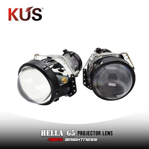 Lente de proyector HID bi-xenón Hella 3R G5 HD, faros azules, reemplazo de luces de coche, accesorios de rediseño D1S D2S 3,0 k xenón, 5000 ► Foto 1/6