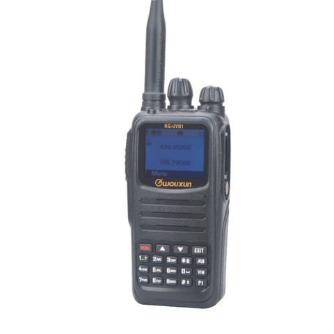 KG-UVN1 WouXun VHF UHF de banda Dual Walkie talkie DMR Digital/analógico portátil FM radio de dos vías con linterna batería de 2600mAh ► Foto 1/6