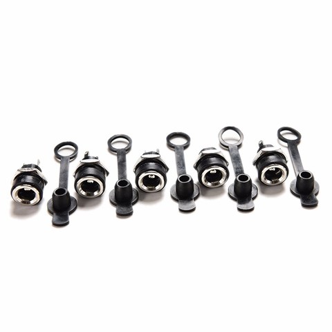 10 Uds DC-022B impermeable DC Power Socket Jack cargador de energía montura del Panel del enchufe montura femenina conector 3A 5,5 x2.1mm ► Foto 1/6