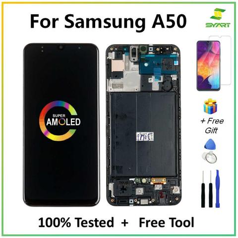 LCD para Samsung Galaxy A50 2022 A505F/DS A505F A505FD A505A LCD pantalla táctil digitalizador asamblea para Samsung A 50 lcd ► Foto 1/6