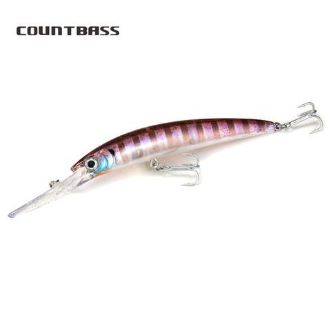 Countbass-señuelo de pececillo flotante para pesca, cebo duro para pesca, profundidad de buceo, 110-3m, 15,6mm, 2,5g ► Foto 1/6