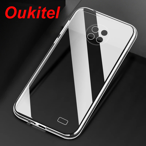 Cubierta trasera para Oukitel C18 C19 C21 C22 WP5 WP6 WP7 WP8 WP10 Pro Funda de silicona TPU de parachoques suave Capa cubierta transparente Funda ► Foto 1/6