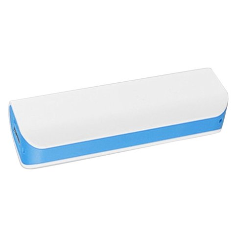 Carcasa de batería portátil azul, soldadura gratuita, puertos USB, Banco de energía, carcasa para cargador PCB, Kits DIY, alimentado por batería 2600mAh 18650 ► Foto 1/6