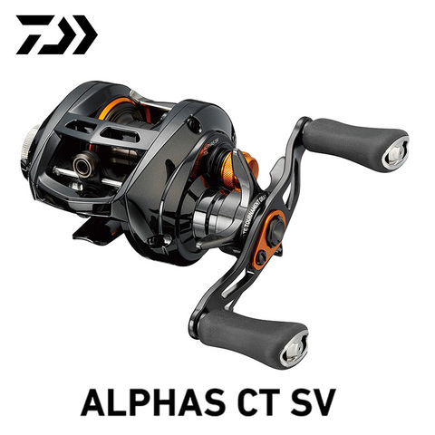 DAIWA-Rueda de pesca de agua salada ALPHAS CT SV 70H 70HL 70SH 70SHL carrete de pesca Baitcasting 7BB 2022 kg UTD, novedad de 4,5 ► Foto 1/2