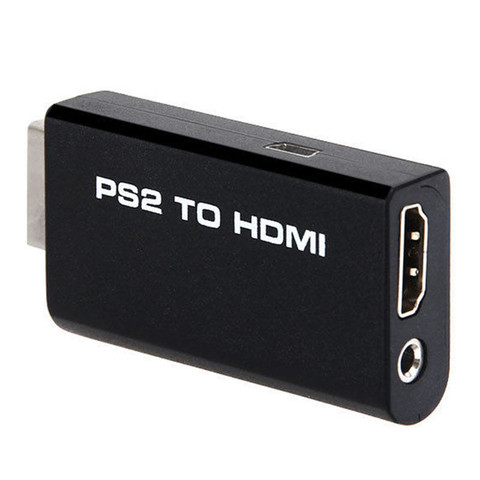 Para PS2 a HDMI 480i/480p/576i Adaptador convertidor de Audio y vídeo con soportes de salida de Audio de 3,5mm para los modos de visualización PS2 ► Foto 1/6