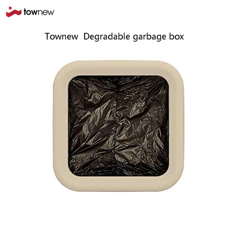T1 Tair-anillos de recarga biodegradables oficial para cubo de basura de cocina inteligente, bolsas de basura duraderas para bote de basura eléctrico Xiaomi ► Foto 1/5