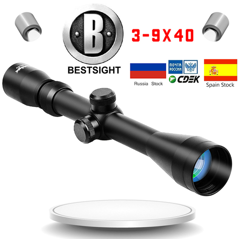 Bestsight-mira telescópica óptica para Rifle de caza, mira