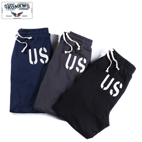 Pantalones largos para hombre, pantalón ligero de lana para deportes al aire libre, entrenamiento de escalada, senderismo, estudiante americano, USAF, pantalones informales rectos, Amerika, novedad ► Foto 1/1