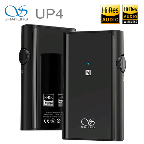 SHANLING-AMPLIFICADOR UP4 Dual ES9218P DAC/AMP, portátil, HiFi, CSR8675, Bluetooth 5,0, salida equilibrada, amplificador de auriculares ► Foto 1/6