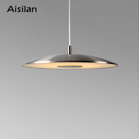 Aisilan-Moda Nórdica de cocina, colgante de luz led simple para comedor, lámpara colgante de aluminio para sala de estudio ► Foto 1/5