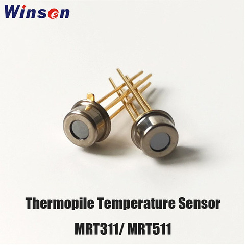 10 Uds. Winsen MRT311/ MRT511 Sensor de temperatura thermomile a-46 Paquete de Metal respuesta rápida de alta sensibilidad, buena estabilidad ► Foto 1/3