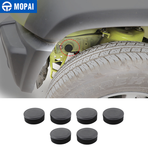 MOPAI-cubierta de protección de tapones ABS para Chasis de coche, agujero redondo, antipolvo, impermeable, para Suzuki Jimny 2022 +, accesorios para Exterior de coche ► Foto 1/6