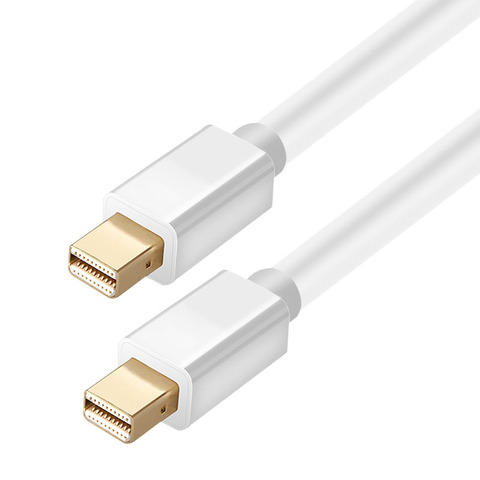 Mini DisplayPort DP Cable macho a macho de 1,8 M pantalla Thunderbolt 2 adaptador de puerto Mini DP para Macbook/Mac Lenovo Dell pantalla 4K ► Foto 1/6