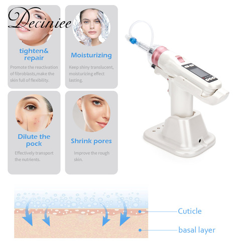 Pistola de hidrolifting de Corea, mesoterapia EZ, presión negativa, mesoterapia, hidrolifting, inyector de agua, inyección de microcristal ► Foto 1/1