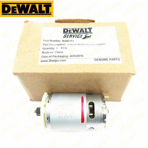 DeWALT Motor para DCD700 DCD710 DCD710S2 DCD701 DCD710C2 DCD710DV DCD710D2 N446251 N075847 N432948 N038034 ► Foto 1/5