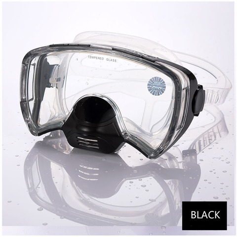 Máscara de buceo Scuba profesional Anti niebla adultos Mergulho de mujeres de los hombres a prueba de agua gafas de natación gafas de buceo equipo de buceo ► Foto 1/6