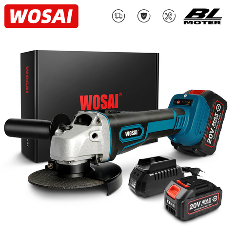 WOSAI-amoladora angular sin escobillas serie MT M14, herramienta eléctrica de corte sin cable con batería de iones de litio de 20V ► Foto 1/6