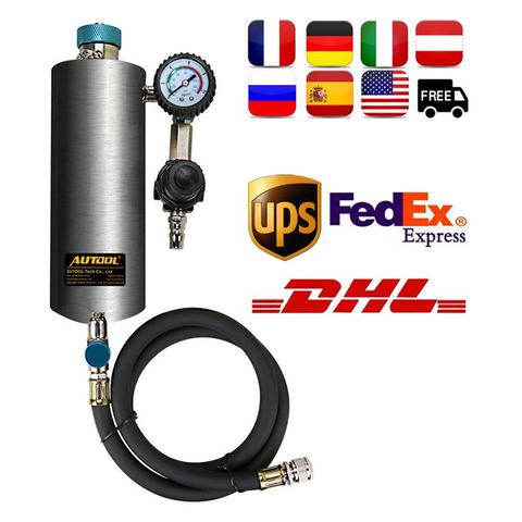 AUTOOL-limpiador para inyectores de combustible de coche C80, limpiador de motor sin desmontar, Tester, herramienta de lavado, DHL, UPS, Envío Gratis ► Foto 1/6