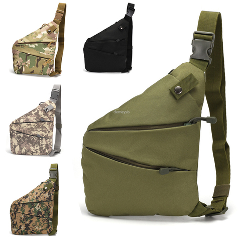 Bolso táctico militar resistente al agua para el pecho, bolsa cruzada para deportes al aire libre de senderismo, bolsa de hombro para caza, Camping, paquetes deportivos de utilidad ► Foto 1/6