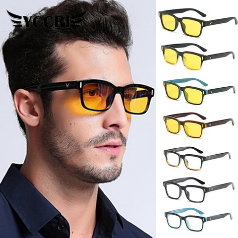 Gafas de lectura con pantalla de rayos azules para hombre y mujer, anteojos con bloqueador UV, para oficina y juegos ► Foto 1/6