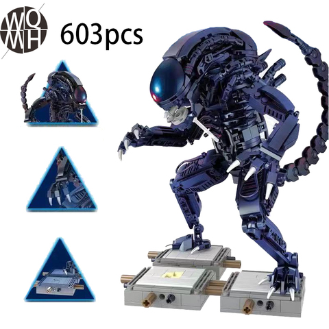 Bloques creativos de Alien, 603 Uds., modelo Kerst Cadeau Voor Kinderen, 83040 ► Foto 1/1