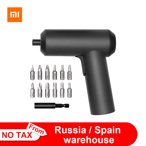 Xiaomi-destornillador eléctrico Mijia Original, patentado, inalámbrico, batería recargable de 2000mAh, torsión de 5N.M, S2 Bits, PH H SL, 12 Uds. ► Foto 1/5