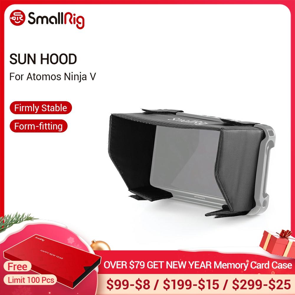 SmallRig Monitor Sun Hood para Atomos Ninja V 5 