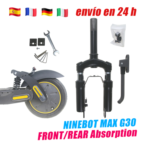 Horquilla de suspensión delantera para Scooter Max G30 para Xiaomi Mijia M365 Pro Pro2, accesorios de absorción de choque de tubo delantero para Scooter Eléctrico ► Foto 1/6