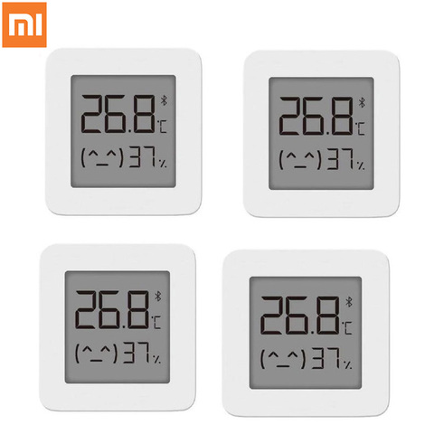 Xiaomi Mijia termómetro 2 Bluetooth Sensor de temperatura humedad LCD higrómetro Digital medidor de humedad funciona con la aplicación Mi home ► Foto 1/6