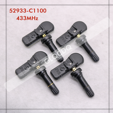 SENSOR de presión de neumáticos TPMS HYUNDAI, para HYUNDAI TUCSON (TL), 2015, 2016, 2017, 2022, 2022, 2022, 433, 52933-C1100 ► Foto 1/4