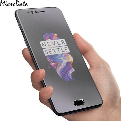 Protector de pantalla de vidrio templado antideslumbrante para móvil, cristal mate azul para Oneplus 8T Nord N10 7T 6T 6, 1 + One Plus 5T 6T 7 8T ► Foto 1/6