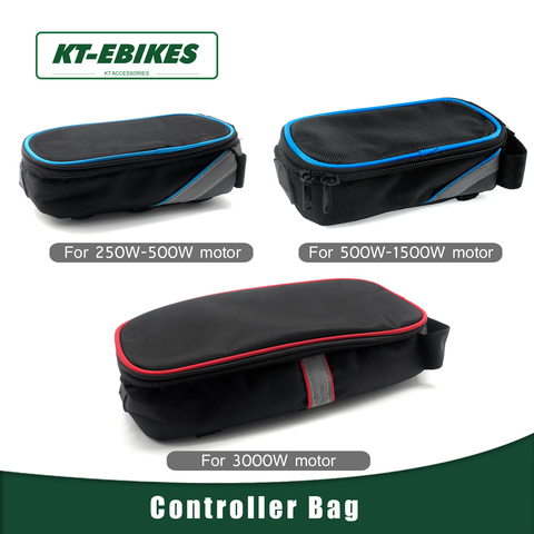 Kit de conversión de bicicleta eléctrica, 36V, 48V, bolsa de controlador frontal impermeable, accesorios, funda protectora ► Foto 1/6