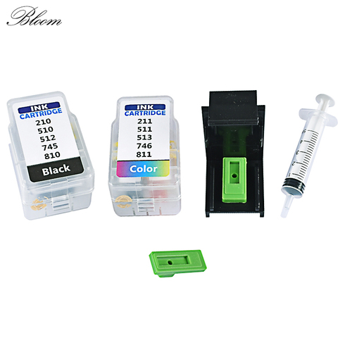 Cartucho de tinta inteligente para impresora canon, kit de cartucho de tinta para canon PG 510 CL 511, pixma IP2700, MP240, MP250, MP260, MP270, MP280, MP480, MX330 ► Foto 1/6