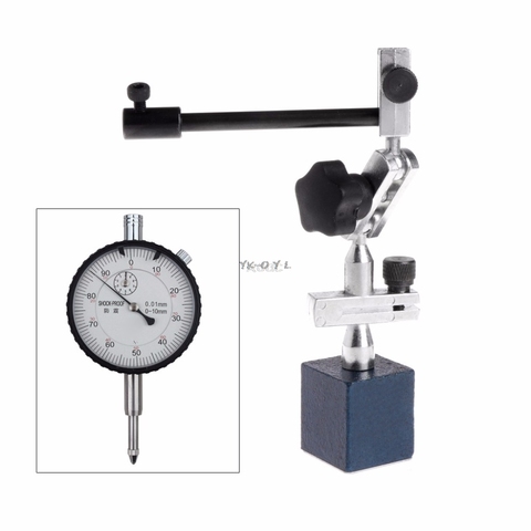 Indicador de prueba de Dial de nivel de altura de 215mm, soporte magnético giratorio, Base de soporte, soporte A02, envío rápido ► Foto 1/6