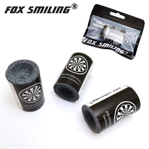 Afilador de piedra profesional para dardos, Fox Smiling, 3 uds., punta de acero, accesorios para dardos ► Foto 1/4