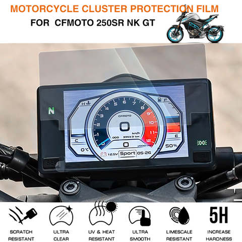 Tablero de la Velocímetro pantalla Rasgu Película Protectora Para motocicleta CFMOTO 250SR NK GT ► Foto 1/6