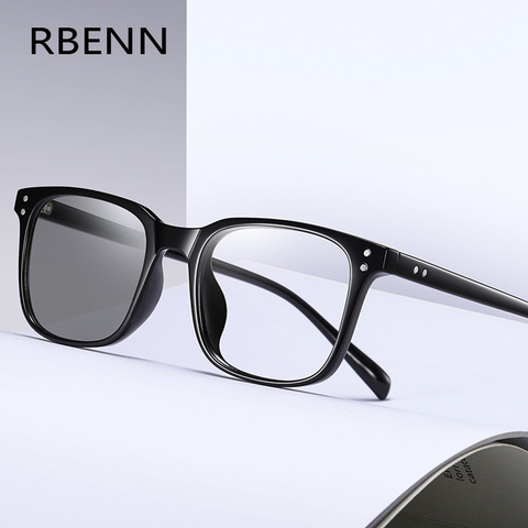 RBENN-gafas de lectura fotocromáticas para hombres y mujeres, lentes de resina camaleón con marco Tr90 para presbicia + 2022 0,75 1,75, novedad de 2,25 ► Foto 1/6