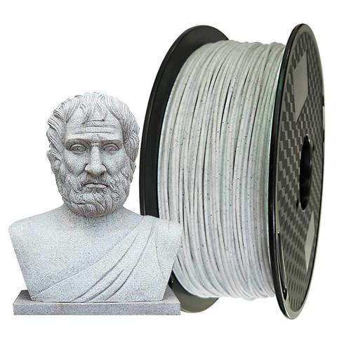 Filamento de impresora 3D, 1,75mm, PLA, mármol, 1kg/500g/250g, FDM, Material Plus para impresión 3D, sublimación, arte ► Foto 1/6