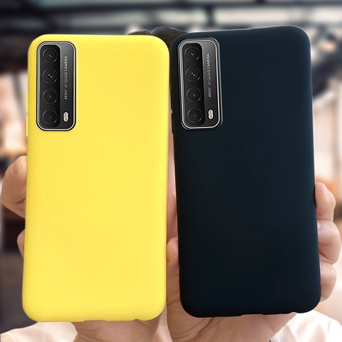 Funda de lujo para Huawei Y7A 2022, Color caramelo, mate, para Huawei P Smart 2022, suave, HuaweiY7A Y 7A Y7 A, 6,67