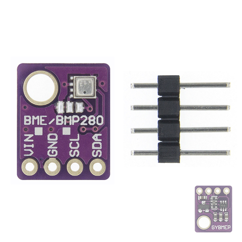 BME280 Sensor Digital de humedad temperatura módulo con Sensor de presión barométrica I2C SPI 1,8-5 V GY-BME280 5 V/3,3 V ► Foto 1/6