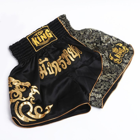 Pantalones de boxeo para hombres, cortos con estampado MMA, kickboxing, diseño de tigre, ropa barata ► Foto 1/6