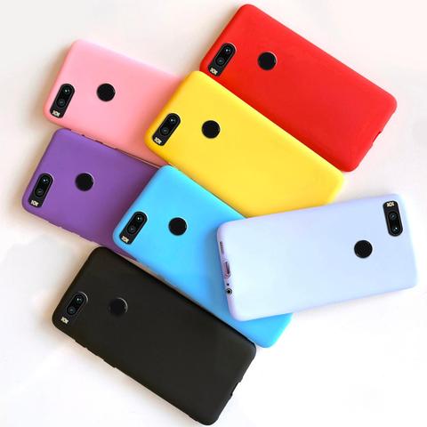 Funda de silicona suave y mate para Xiaomi Mi A1, funda posterior para móvil Xiaomi MiA1 Mi 5X Xiomi Mi A1, Fundas ► Foto 1/6