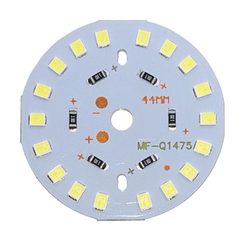 Lote de 5 uds de bombillas LED SMD de 2835 V CC, bombillas LED con Chip de lámpara de 3W, 6W, 9W, 12W, 15W y 18W ► Foto 1/3