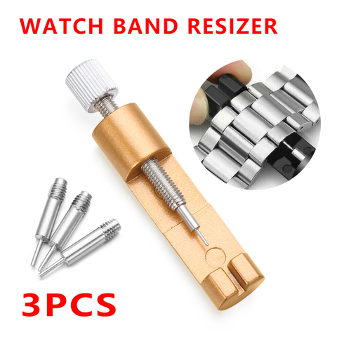 1pc de reparación de relojes estuche para Kit de herramientas abridor práctico de acero inoxidable reductor pines para brazaletes enlace correa de reloj Remover Kit gran oferta ► Foto 1/6