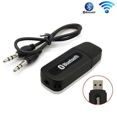 Receptor y transmisor de Audio con Bluetooth 4,2, Mini equipo de música estéreo inalámbrico, AUX, RCA, USB, conector de 3,5mm, adaptador inalámbrico para TV, PC y coche ► Foto 1/6