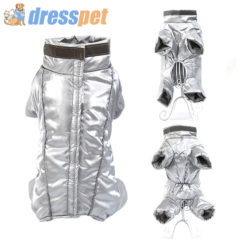 Ropa de invierno para perros pequeños, chaqueta reflectante de piel gruesa y cálida, impermeable, para Chihuahua, Bulldog Francés, ropa para mascotas ► Foto 1/6