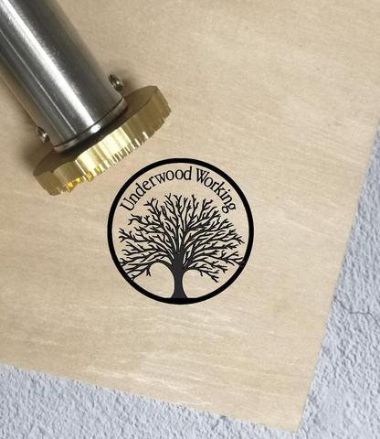 Logotipo de negocios personalizado para carpintería, plancha de marca steak, regalo hecho a mano ► Foto 1/5