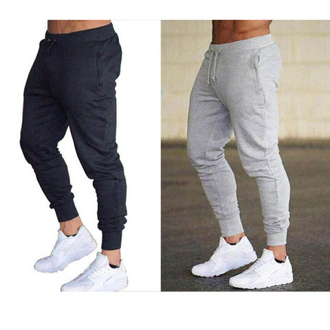 Pantalones de chándal de gimnasio para hombre, ropa deportiva de alta calidad, para culturismo, primavera y otoño, novedad ► Foto 1/5